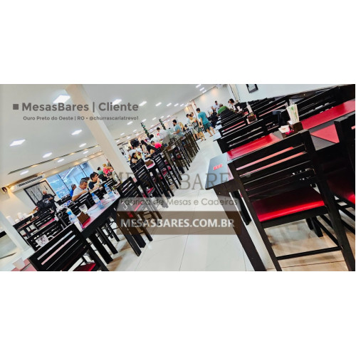 MesasBares - Cliente -  Trevo Churrascaria e Lanchonete - Ouro Preto do Oeste - RO